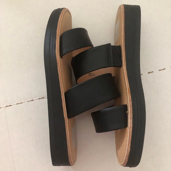 dv dolce vita black sandal size 7 - Picture 4 of 6